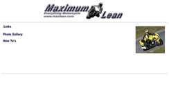 Desktop Screenshot of maxlean.com